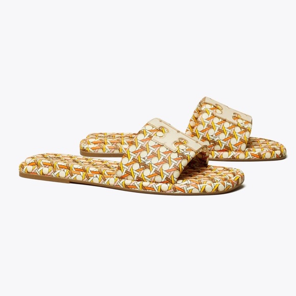 Tory Burch Shoes - Tory Burch Double T Sport Slide SZ 7